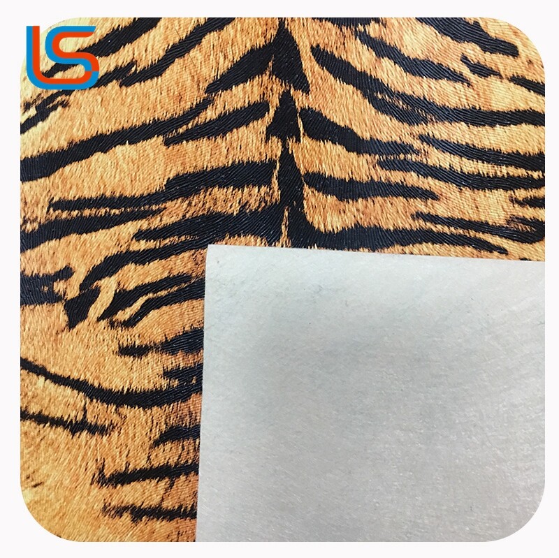 HD#transfer film  PVC Artificial Leather - Animal Fur & Geometric Textures, Transfer Film Finish for Versatile Use