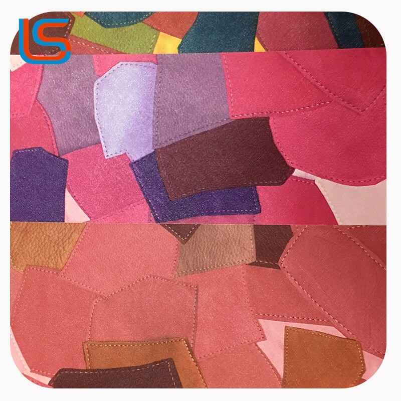 HD#transfer film  PVC Artificial Leather - Animal Fur & Geometric Textures, Transfer Film Finish for Versatile Use