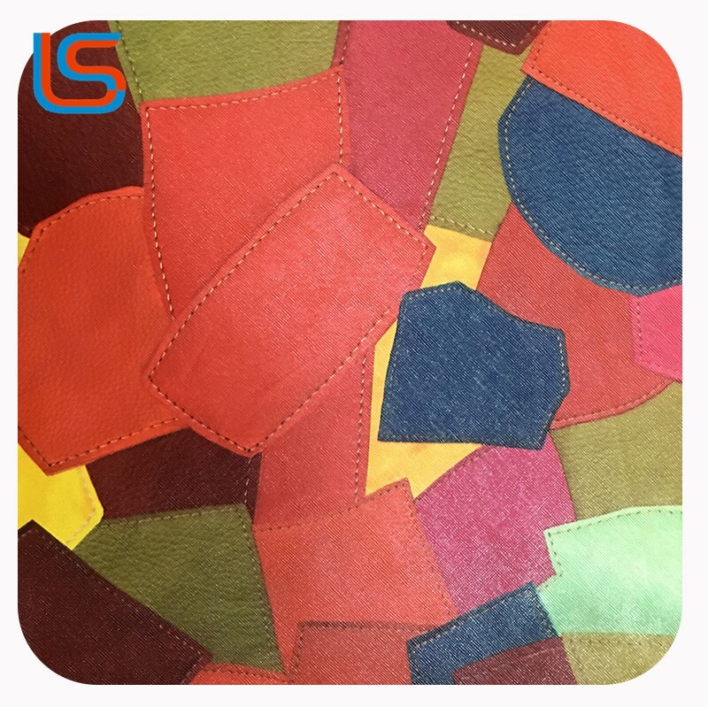HD#transfer film  PVC Artificial Leather - Animal Fur & Geometric Textures, Transfer Film Finish for Versatile Use