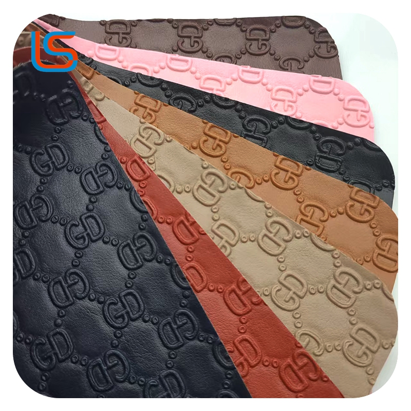 #GD Pattern PVC Artificial Leather Fish Scale Fabric Backing Ideal for Luggage and Packaging Durable Flexible with Smooth Finish