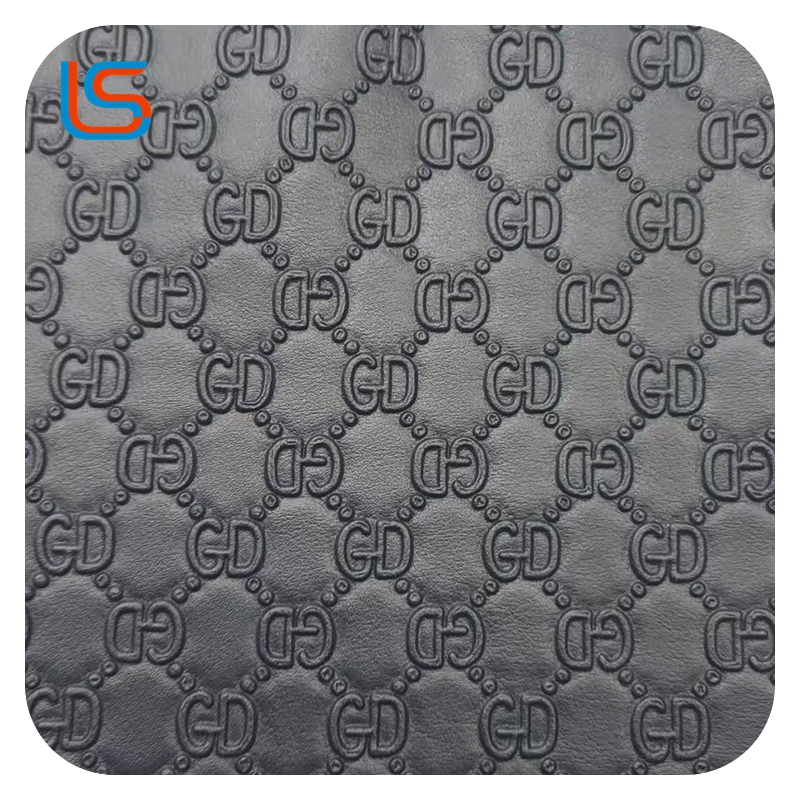 #GD Pattern PVC Artificial Leather Fish Scale Fabric Backing Ideal for Luggage and Packaging Durable Flexible with Smooth Finish