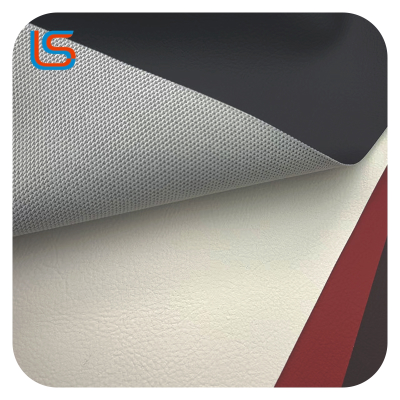 PVC Artificial Leather Fish Scale Fabric Backed Classic Car Texture Ideal for Automotive Interiors Durable Stylish