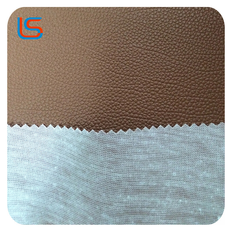 #Sofa011 PVC Artificial Leather Heavy Duty for Shoes and Bags Matching Backing and Surface Colors Durable Thick Material