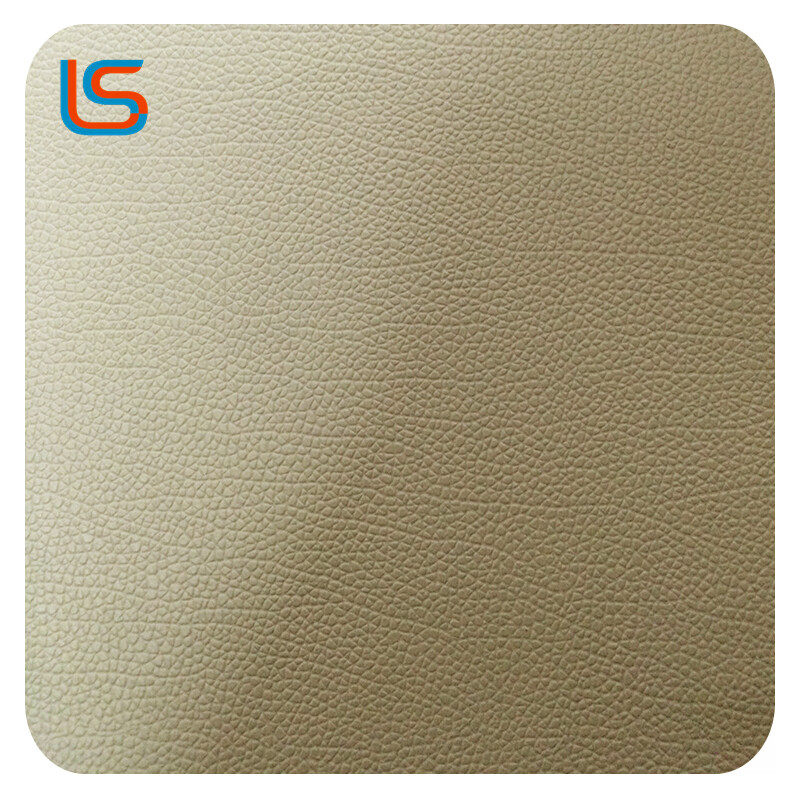 #Sofa011 PVC Artificial Leather Heavy Duty for Shoes and Bags Matching Backing and Surface Colors Durable Thick Material