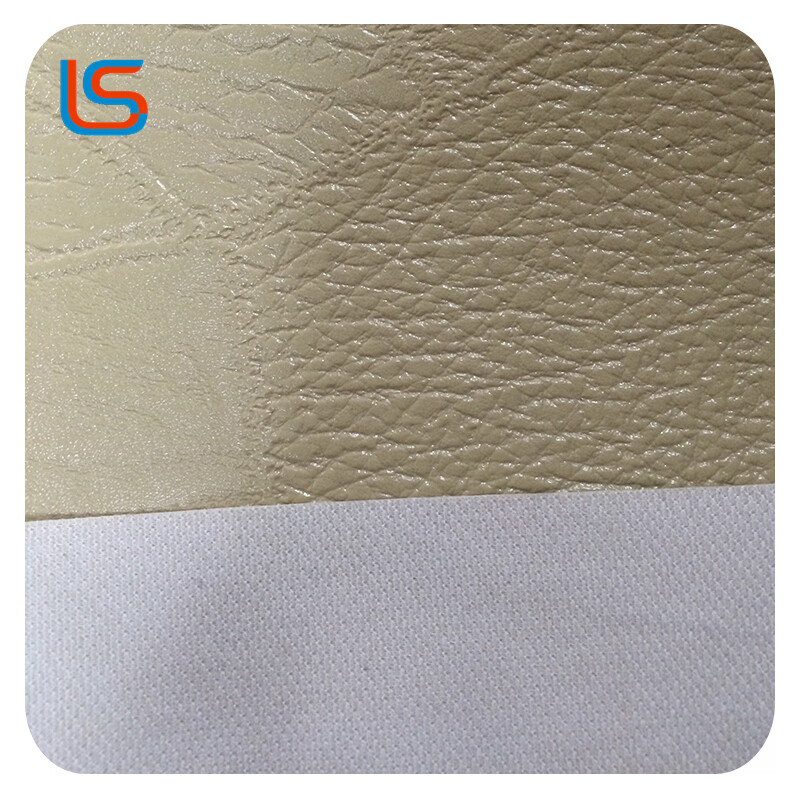 #Stitching 01 Thick Stitched Pattern PVC Artificial Leather for Shoes Bags Matching Backing Surface Colors