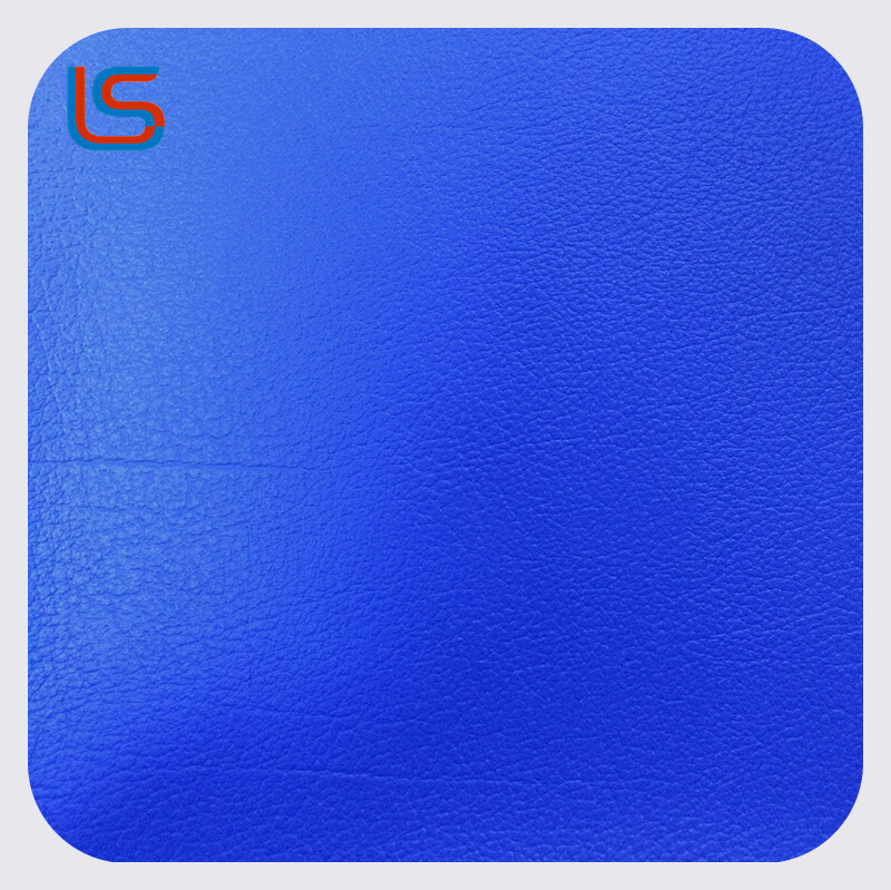 PVCK#001 0.8MM Knitted and Single-Pile Fleece Backed PVC Artificial Leather Sofa and Upholstery Leather Soft Durable