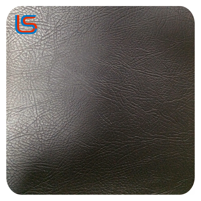 PVCK#001 0.8MM Knitted and Single-Pile Fleece Backed PVC Artificial Leather Sofa and Upholstery Leather Soft Durable