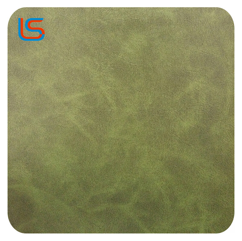 SPV#001 PVC Artificial Leather 1.0mm Cotton-Like Fleece Decorative Upholstery Leather Smooth Durable Flexible