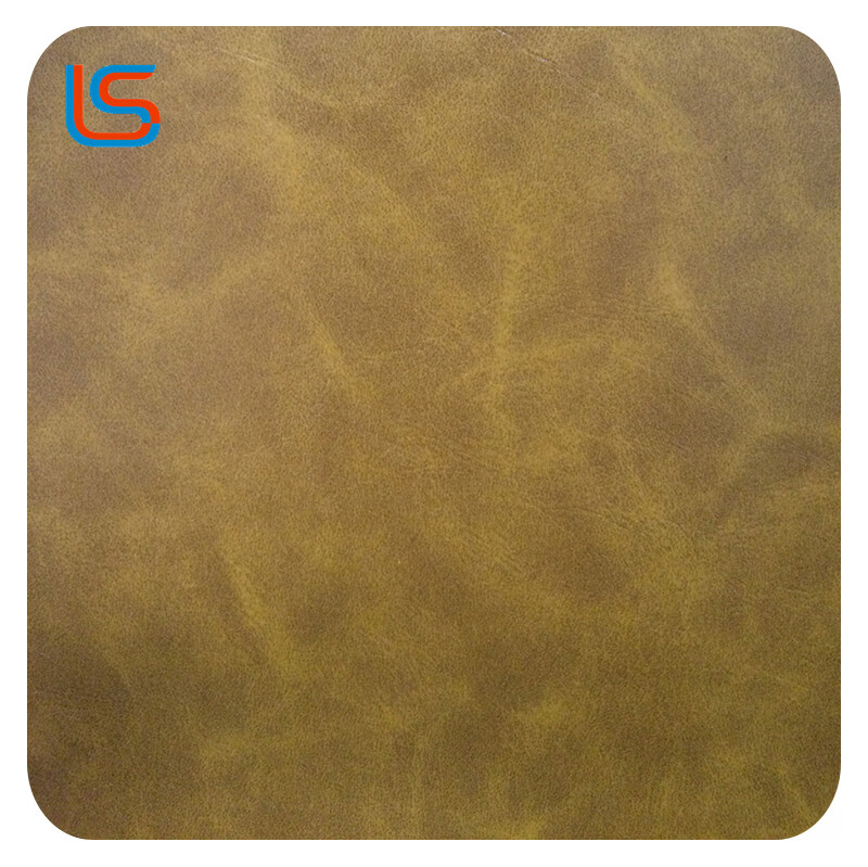 SPV#001 PVC Artificial Leather 1.0mm Cotton-Like Fleece Decorative Upholstery Leather Smooth Durable Flexible