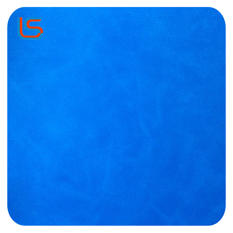 SPV#001 PVC Artificial Leather 1.0mm Cotton-Like Fleece Decorative Upholstery Leather Smooth Durable Flexible