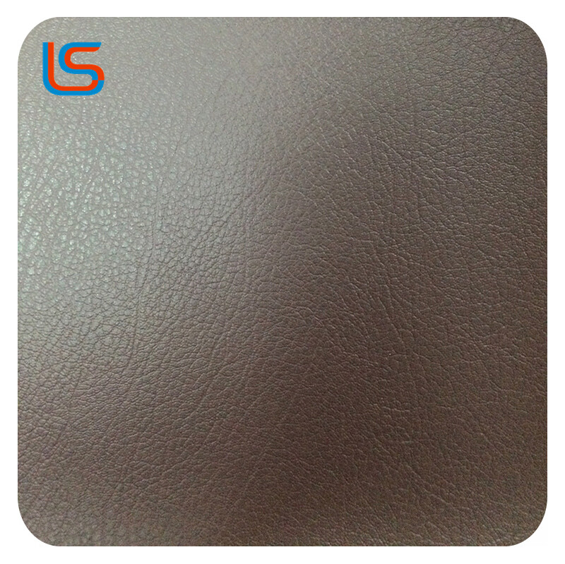 SPV#002 PVC Artificial Leather 1.0mm Knit Backing Decorative Upholstery Leather Smooth Durable Flexible