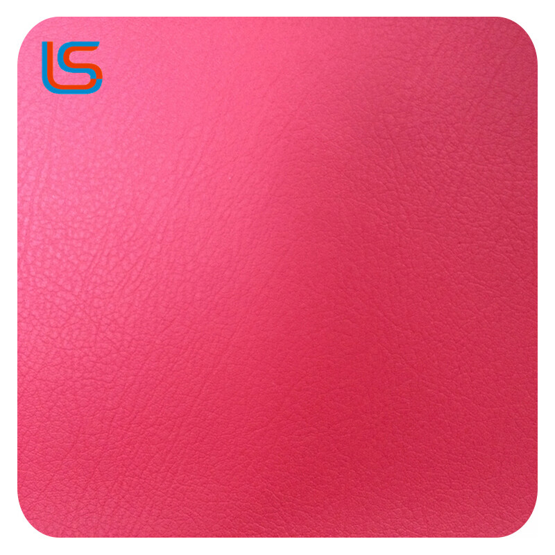 SPV#002 PVC Artificial Leather 1.0mm Knit Backing Decorative Upholstery Leather Smooth Durable Flexible