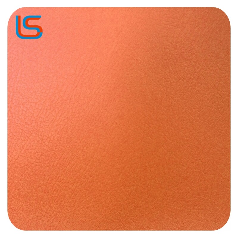 SPV#002 PVC Artificial Leather 1.0mm Knit Backing Decorative Upholstery Leather Smooth Durable Flexible