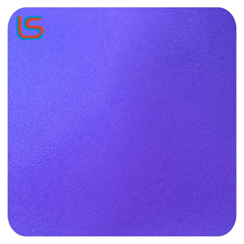 SPV#002 PVC Artificial Leather 1.0mm Knit Backing Decorative Upholstery Leather Smooth Durable Flexible