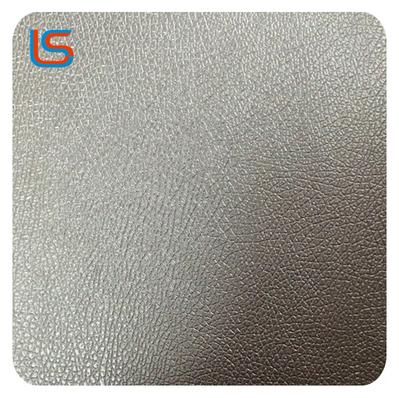 SPV#005 1.0mm Knit Backing PVC Leather Artificial Decorative Upholstery Soft Sturdy Wrinkle-Resistant
