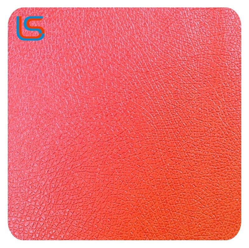 SPV#005 1.0mm Knit Backing PVC Leather Artificial Decorative Upholstery Soft Sturdy Wrinkle-Resistant