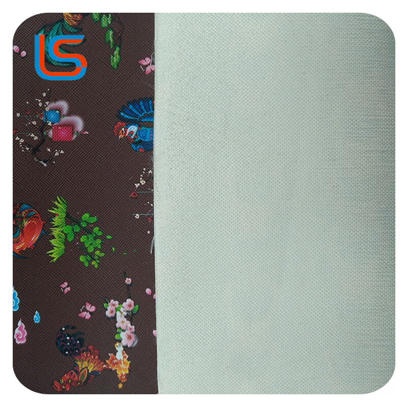 Transfer Film PVC Artificial Leather Series JD170620#1-2 Vibrant Diverse Colors Perfect for Bags and Upholstery Use