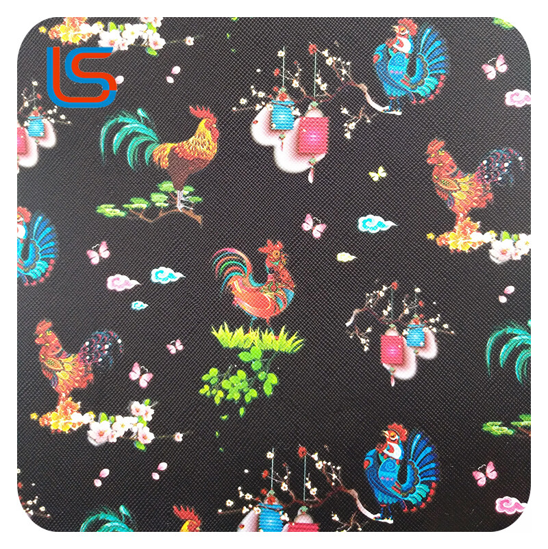 Transfer Film PVC Artificial Leather Series JD170620#1-2 Vibrant Diverse Colors Perfect for Bags and Upholstery Use