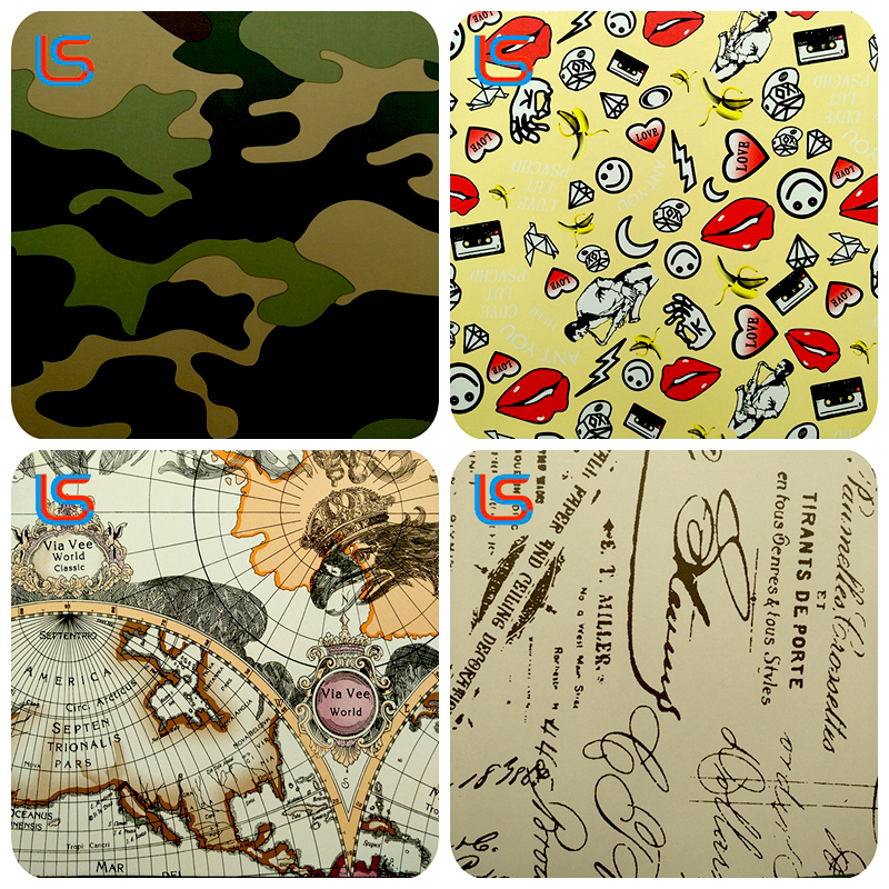 Diverse Vibrant Colors JD170620#5-1 Transfer Film PVC Artificial Leather Series Durable Easy Clean Ideal for Bags Upholstery