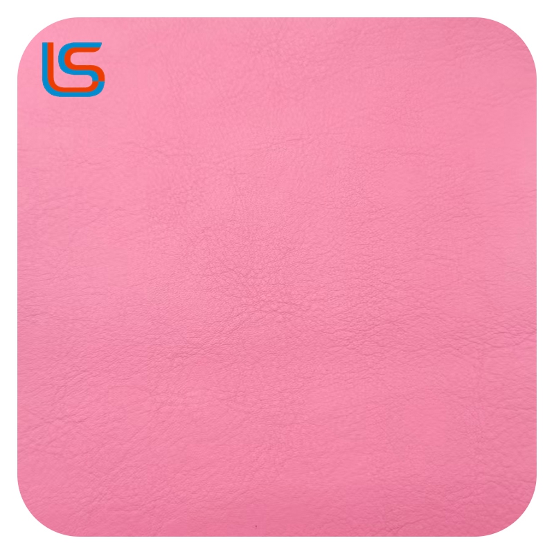 GY#M111 0.9mm Dry Process Fleece Fabric Semi PU Artificial Leather High Elasticity