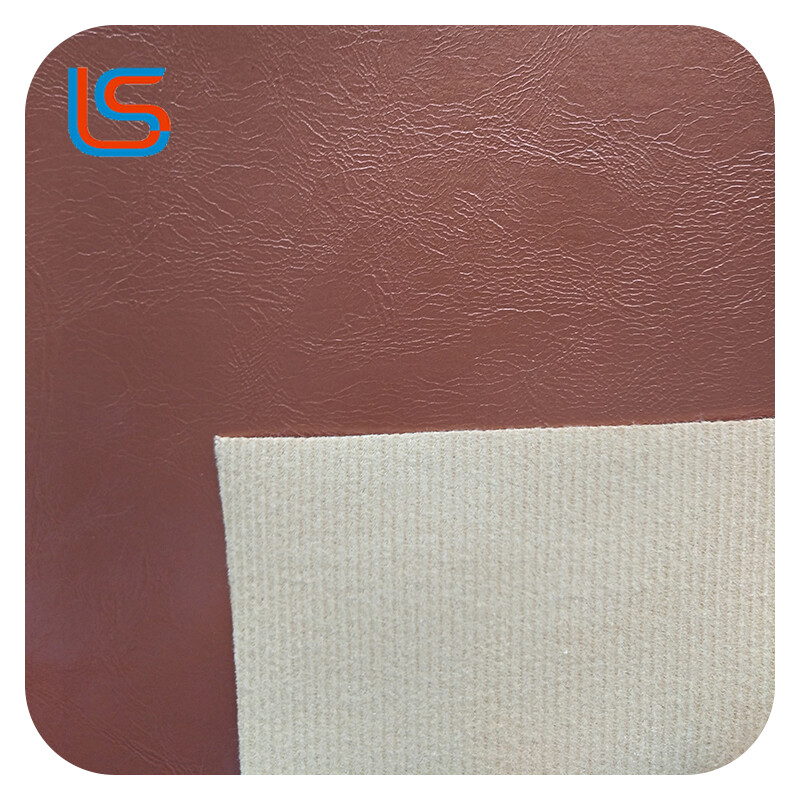#RQ-0102 PVC Foam Artificial Leather Oil Wax Finish for Sofa Upholstery