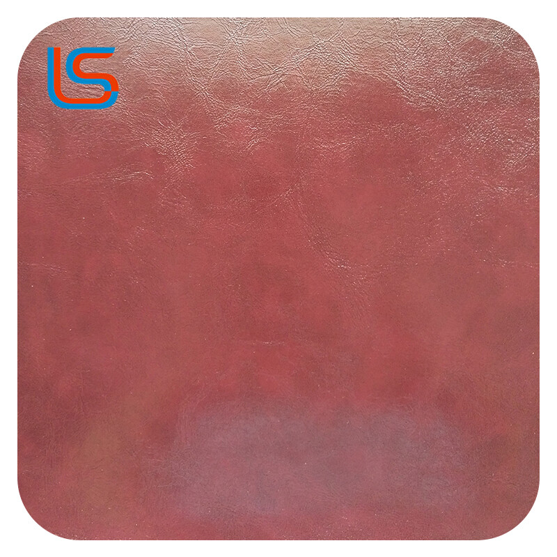 #RQ-0102 PVC Foam Artificial Leather Oil Wax Finish for Sofa Upholstery