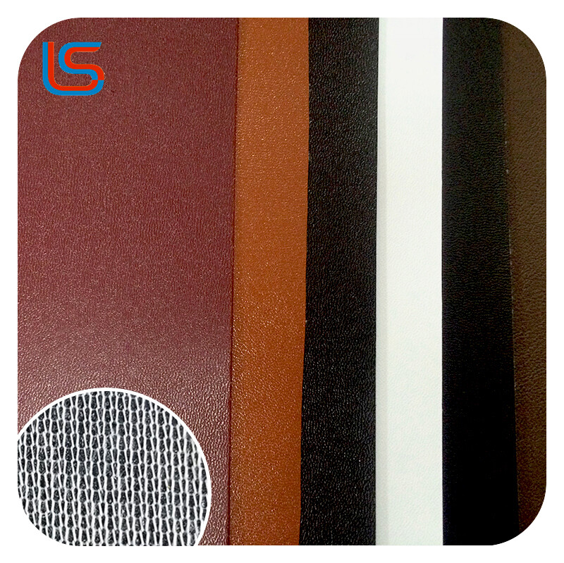 DN#S001 PVC Artificial Leather 0.7MM Knitted Shoe Lining Leather Flexible Durable Ideal for Footwear Interiors