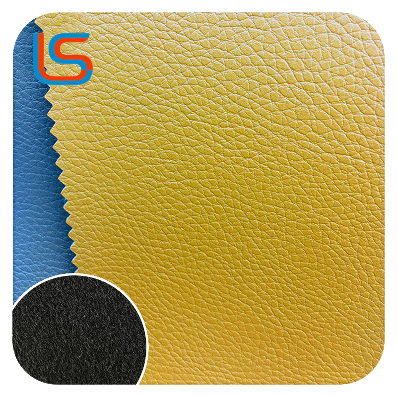 LS00011 High-Quality PVC Thick-Gauge Leather - Sturdy Touch, for Shoe Manufacturing