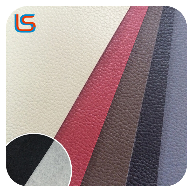 ZL#001 2.5mm Non Woven Base Anti Static PVC Foam Artificial Leather