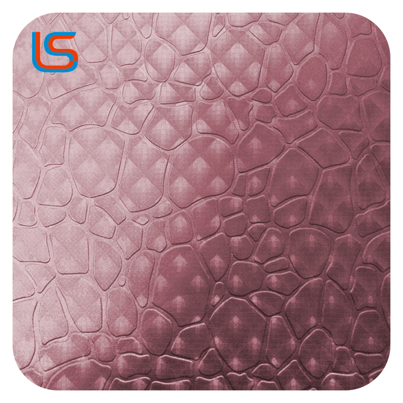 CJ#DJ Stone Pattern Semi-PU Artificial Leather - Textured Upholstery for Sofas, Saddles & Packaging with Subtle Elasticity