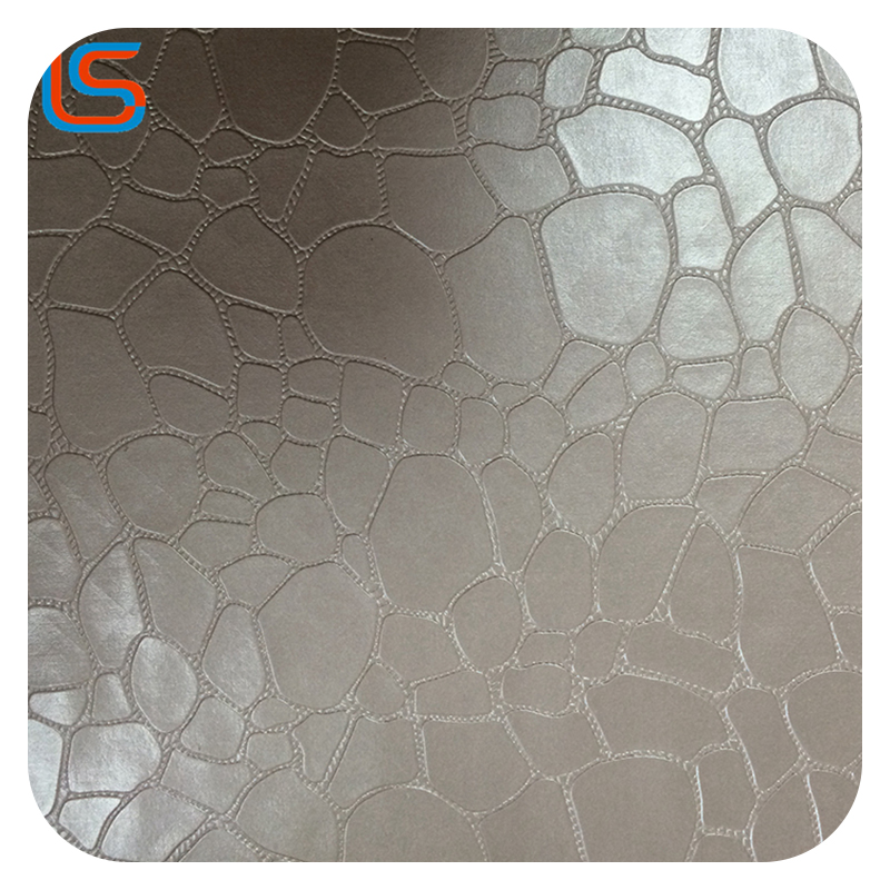 CJ#DJ Stone Pattern Semi-PU Artificial Leather - Textured Upholstery for Sofas, Saddles & Packaging with Subtle Elasticity