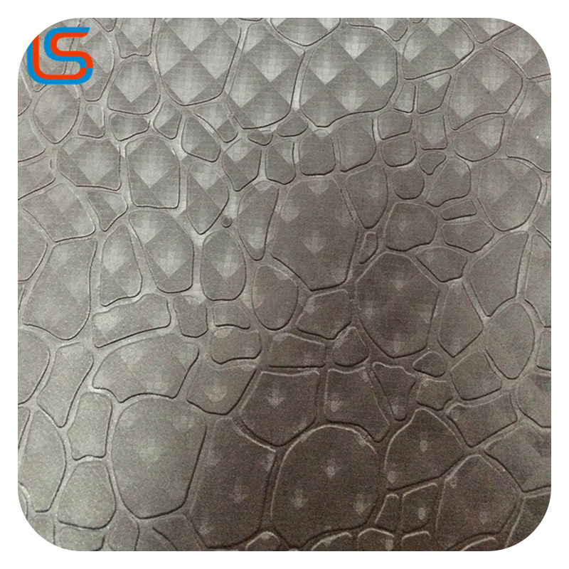 CJ#DJ Stone Pattern Semi-PU Artificial Leather - Textured Upholstery for Sofas, Saddles & Packaging with Subtle Elasticity