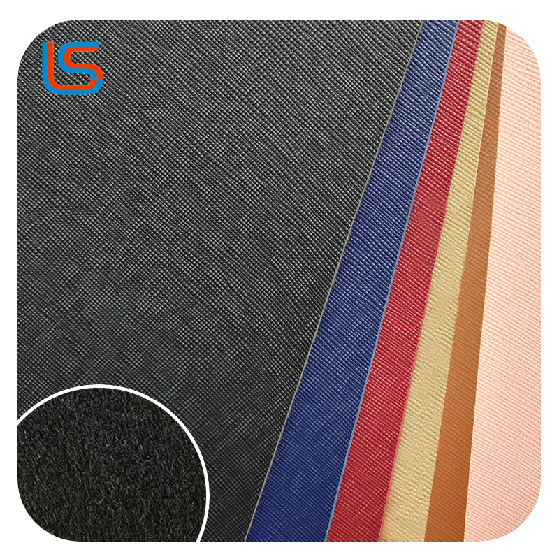 HD#8091 Non-Woven Sofa & Packaging Leather! Ultra Soft PVC with High Elasticity - Abrasion Resistant