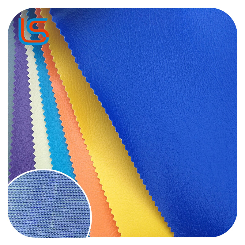HDA#ZK117 Knit Fabric PVC Artificial Leather! Ultra Soft, High Elasticity & Abrasion Resistant for Decor