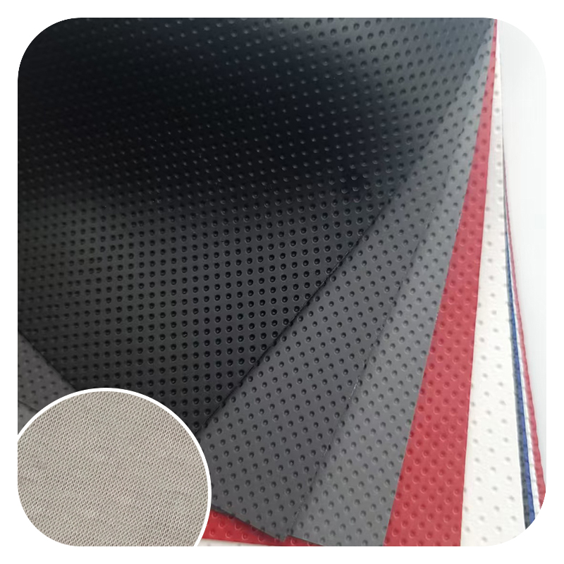 ZL#437 #432 #318 1.0mm Premium Automotive Leather with Knitted Backing Cloth - PVC Material, Scratch-Resistant & Flame-Retardant for Car Seats