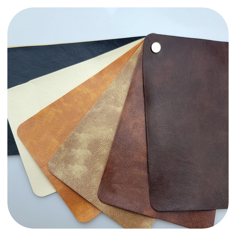 JK#HF-494 Fish Scale Base Leather Flexible Waterproof Abrasion Resistant