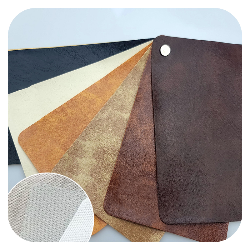 JK#HF-494 Fish Scale Base Leather Flexible Waterproof Abrasion Resistant