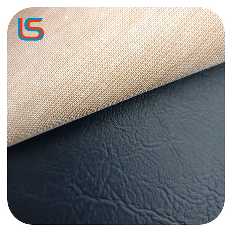 JK#HF#29- 0.6mm Knitted Backed Artificial Leather Lightweight Strong Structure