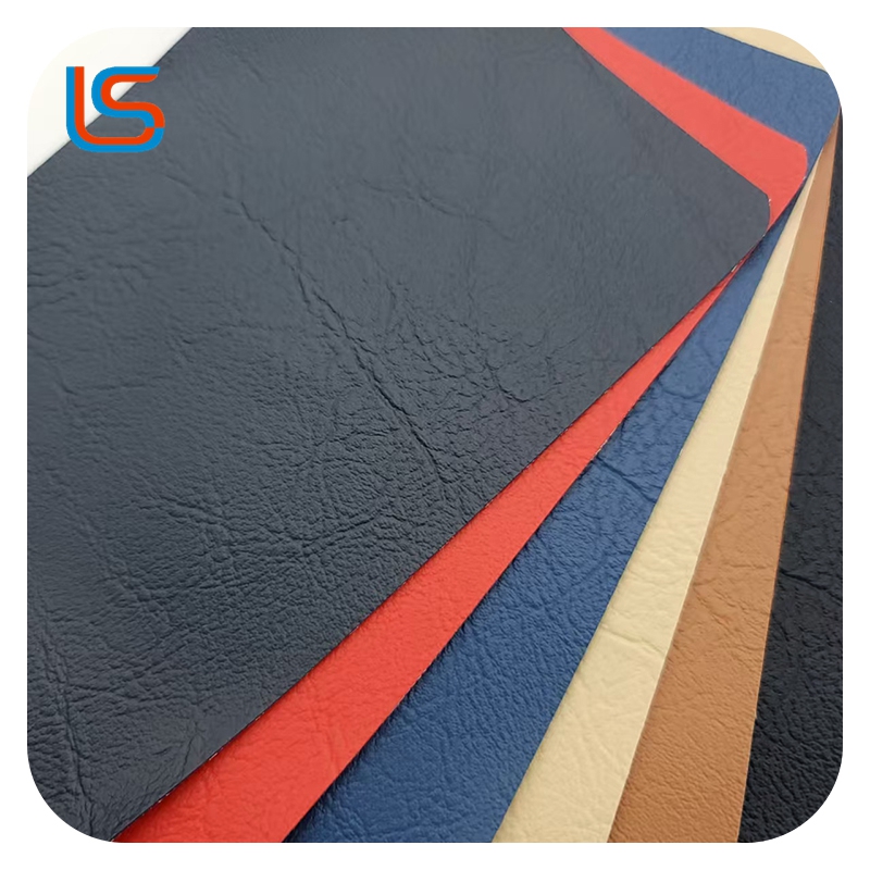 JK#HF#29- 0.6mm Knitted Backed Artificial Leather Lightweight Strong Structure