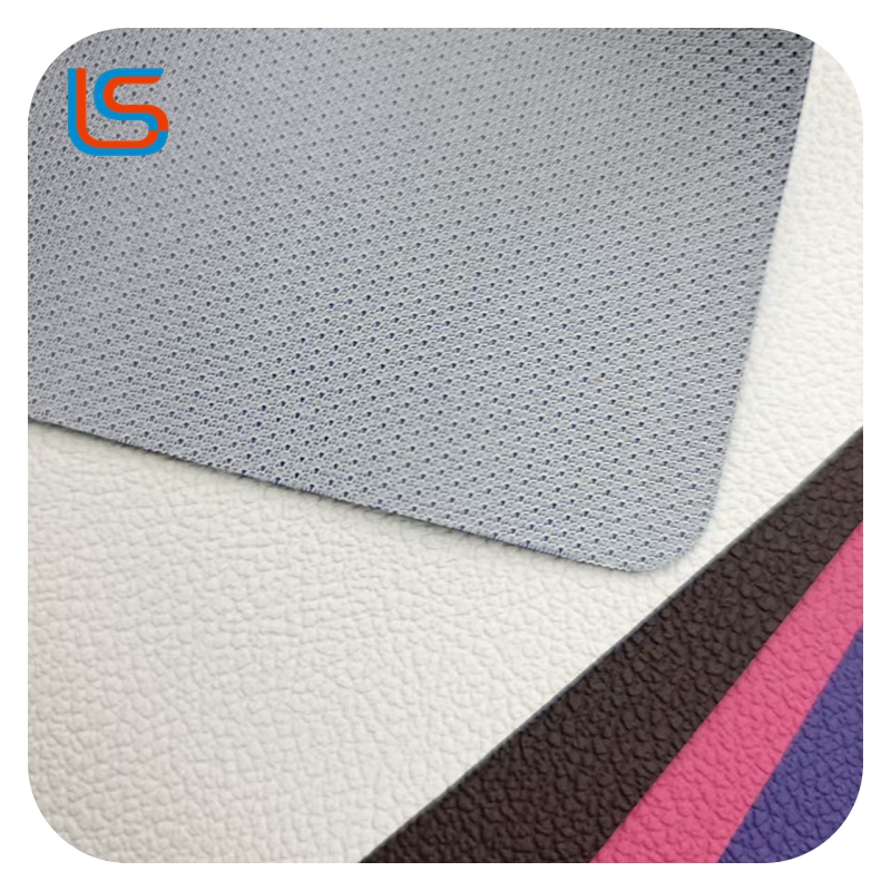 JK-X 0.6mm Eco-Friendly Automotive Leather - Fish Scale Texture Cloth, PU Faux Leather, Hypoallergenic for Baby Car Seats