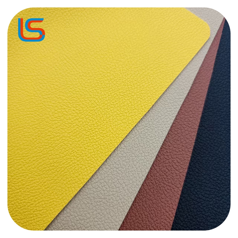 JK-X 0.6mm Eco-Friendly Automotive Leather - Fish Scale Texture Cloth, PU Faux Leather, Hypoallergenic for Baby Car Seats