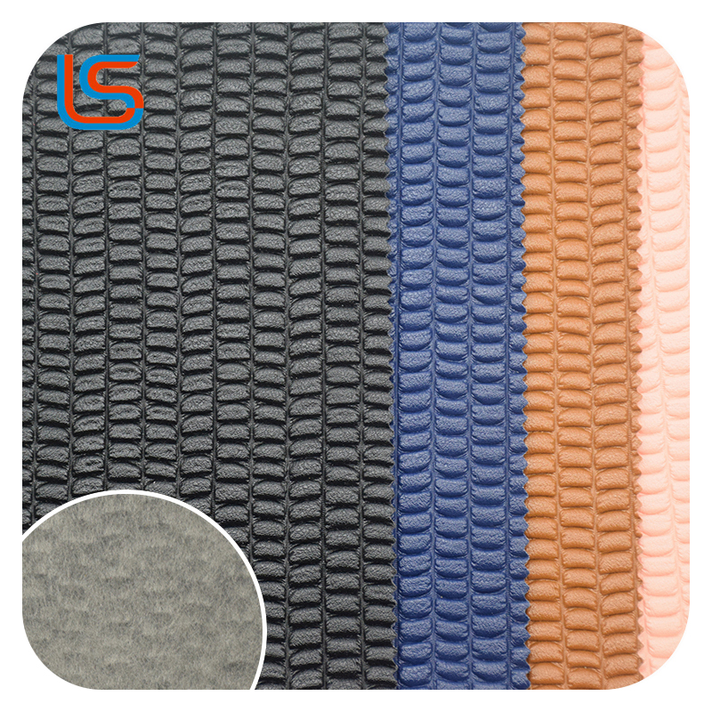 HC#F-Bubble Texture Decorative Leather with Built-in Cushioning – Protective & Stylish