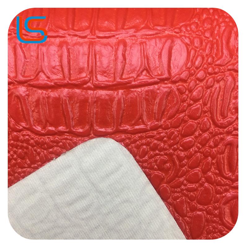 ls00106-107-Crocodile Embossed Leather with Gold & Silver Pearl Shine – Luxe Animal Print Decor