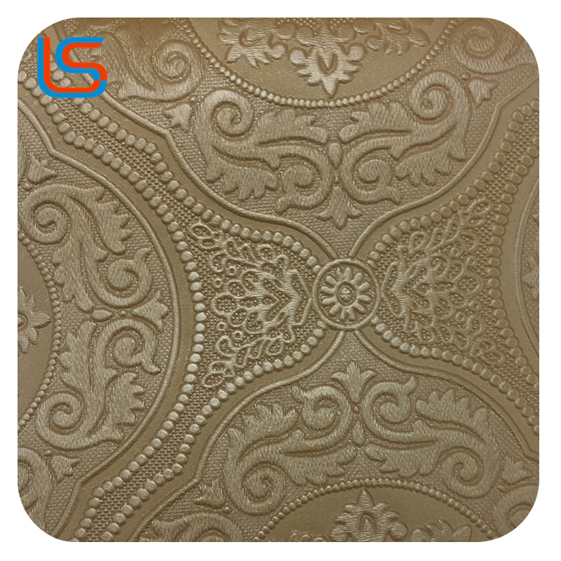 ls00104-105-Metallic Crocodile Texture Leather – Iridescent Gold & Silver Pearl Finish