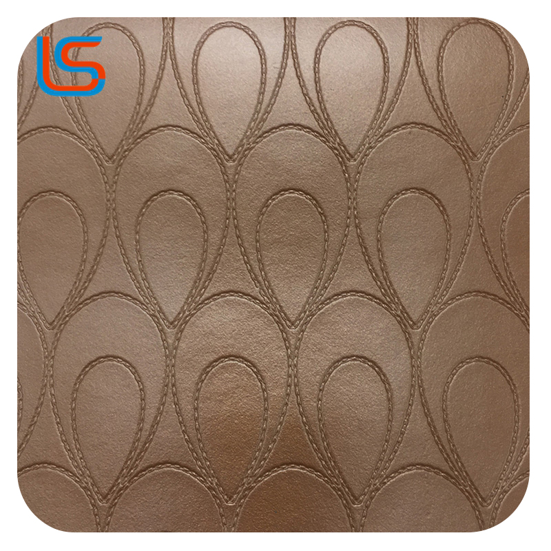 ls00100-101-Soft Pleated Decorative Leather with Iridescent Pearl Colors – Luxe Textured Fabric