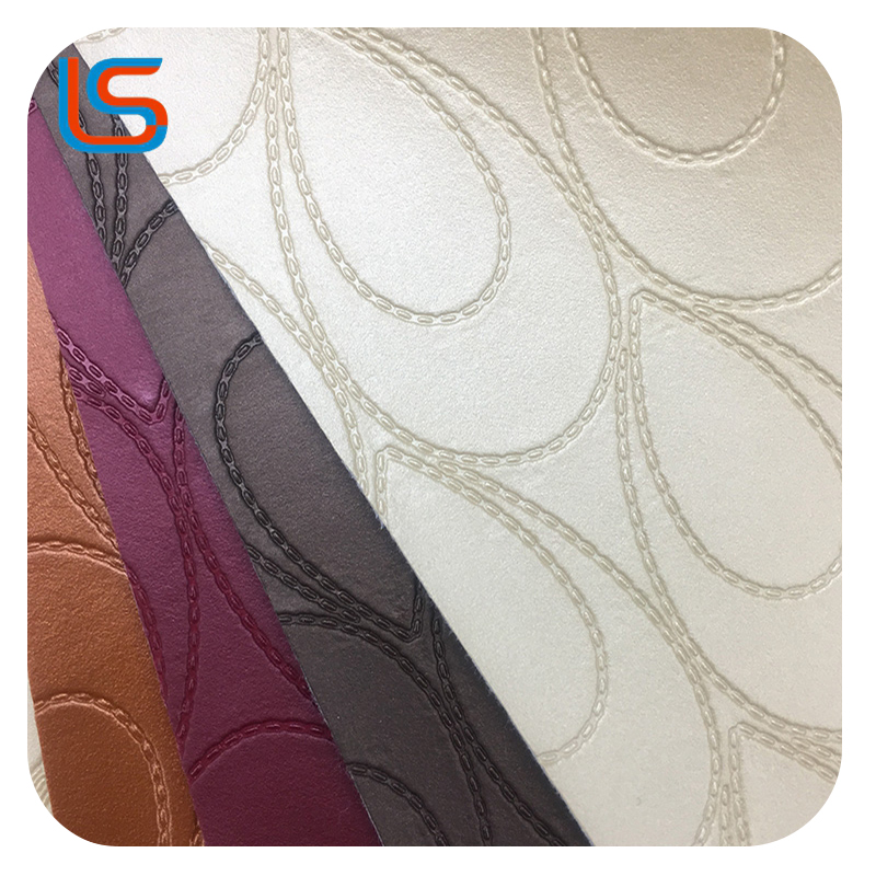 ls00100-101-Soft Pleated Decorative Leather with Iridescent Pearl Colors – Luxe Textured Fabric