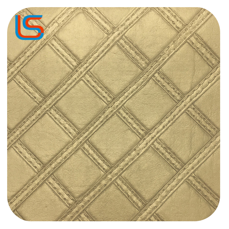 ls00095-96-Dusky Gold & Silver Leather for Packaging – Soft Shimmer, Sophisticated Finish