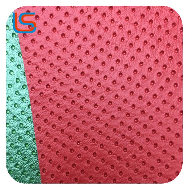 ls00102-103-Pearlescent Gold & Silver Decorative Leather – Woven & Ostrich Embossed Texture