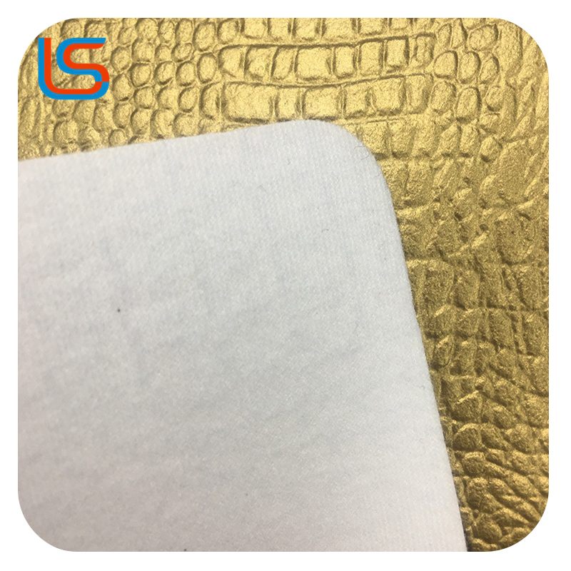 ls00091-94-Matte Metallic Packaging Leather – Understated Gold & Silver for Premium Gifts