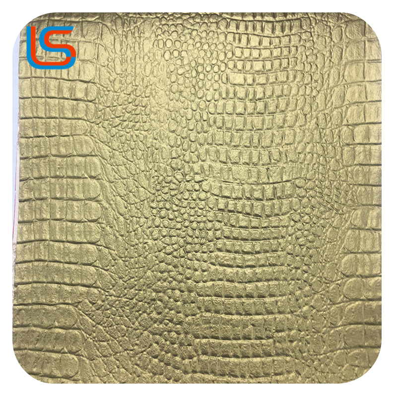 ls00091-94-Matte Metallic Packaging Leather – Understated Gold & Silver for Premium Gifts